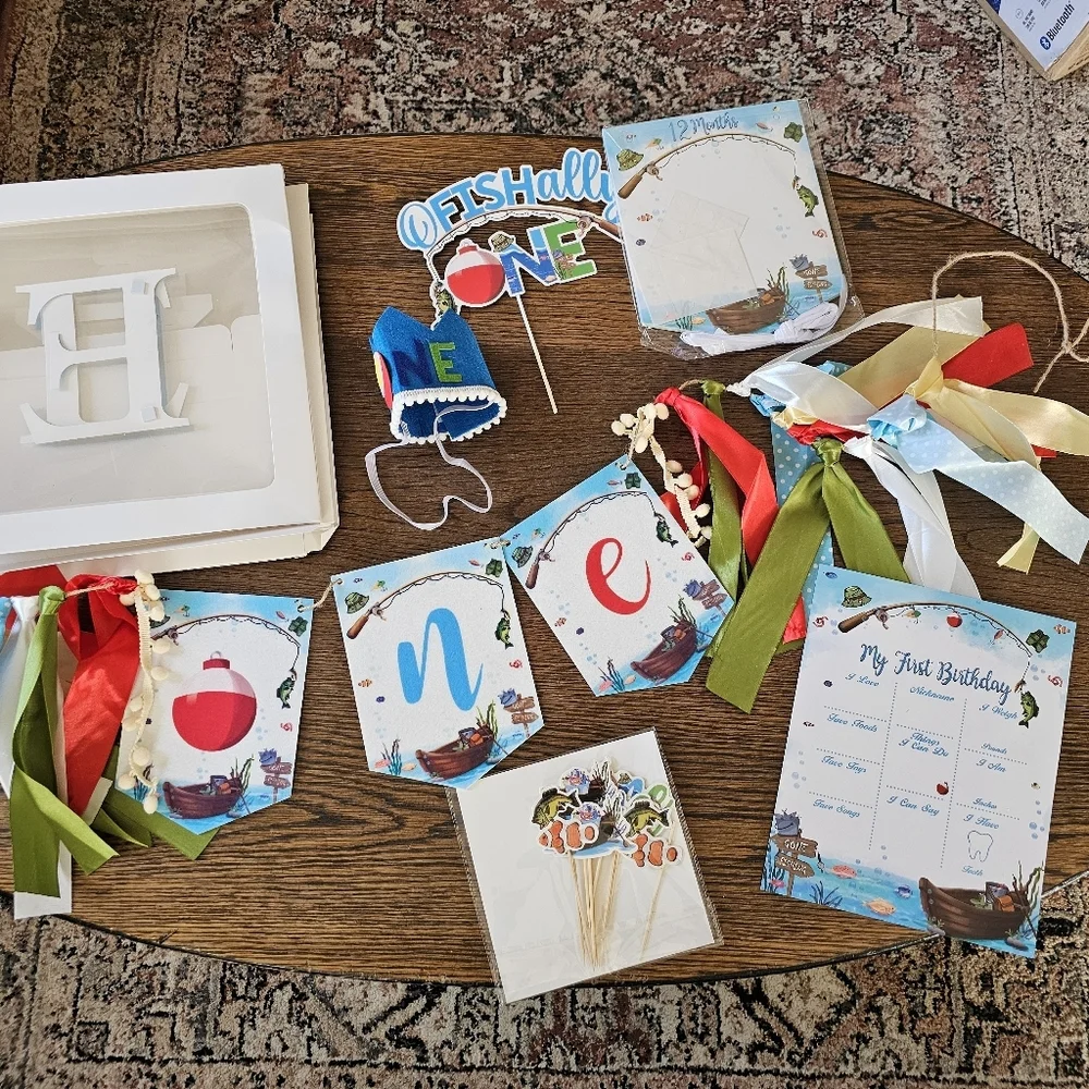 Ofishally One Birthday Supplies For First Birthday Party